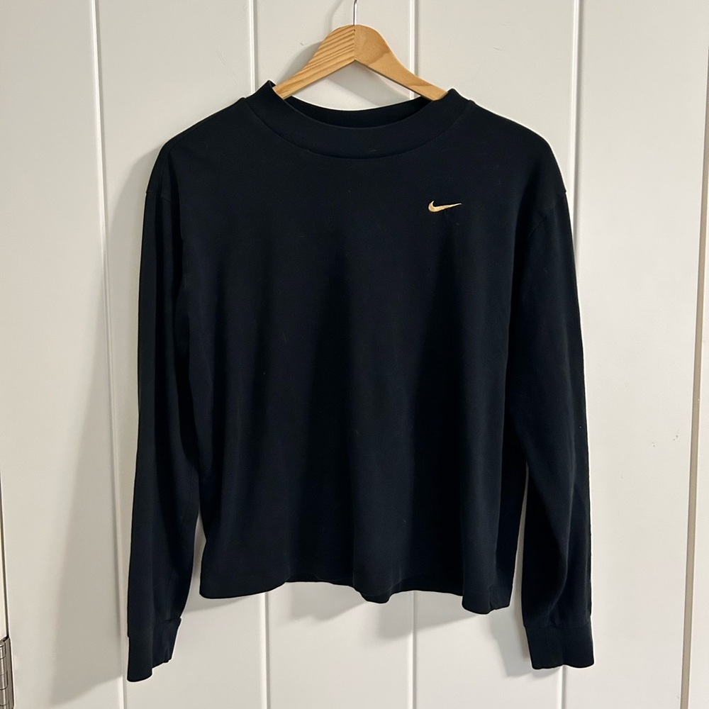 Nike Long Sleeve Gold Swoosh